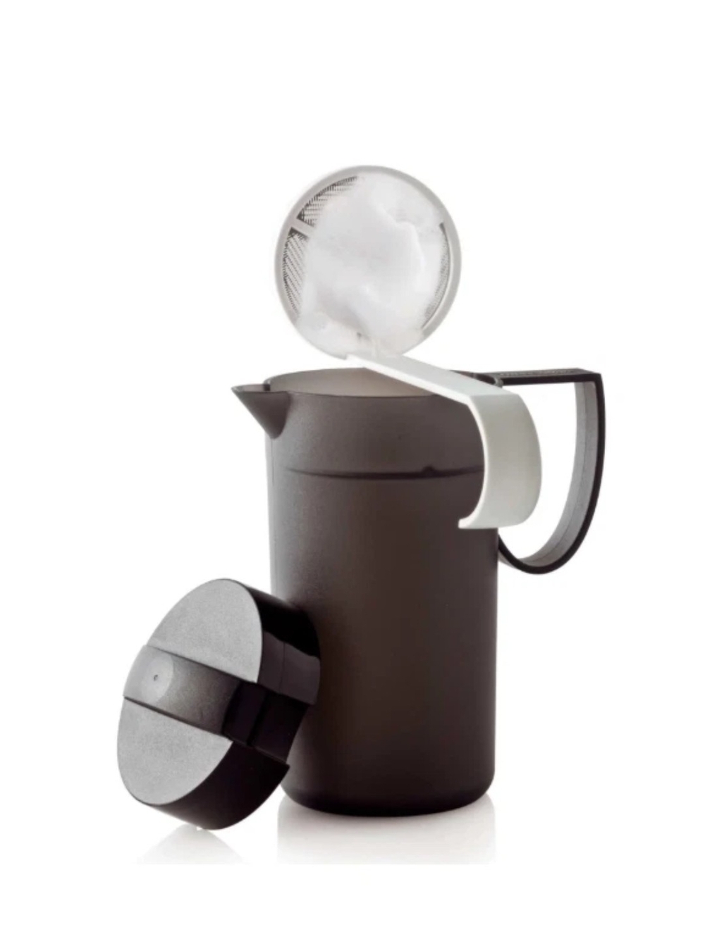 Tupperware Modern Black Milk Frother New